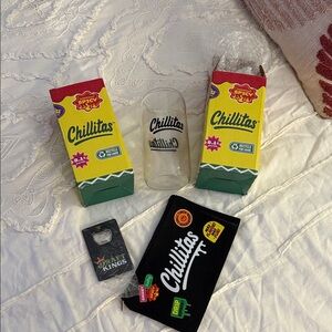 Chillitas Spicy Rims Glass Set + gifts